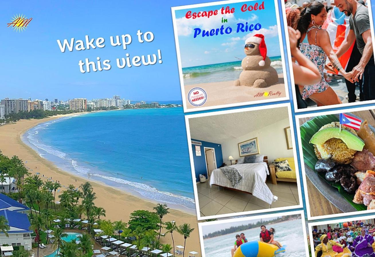 Tropical Studio At The Beach In Isla Verde San Juan Eksteriør bilde